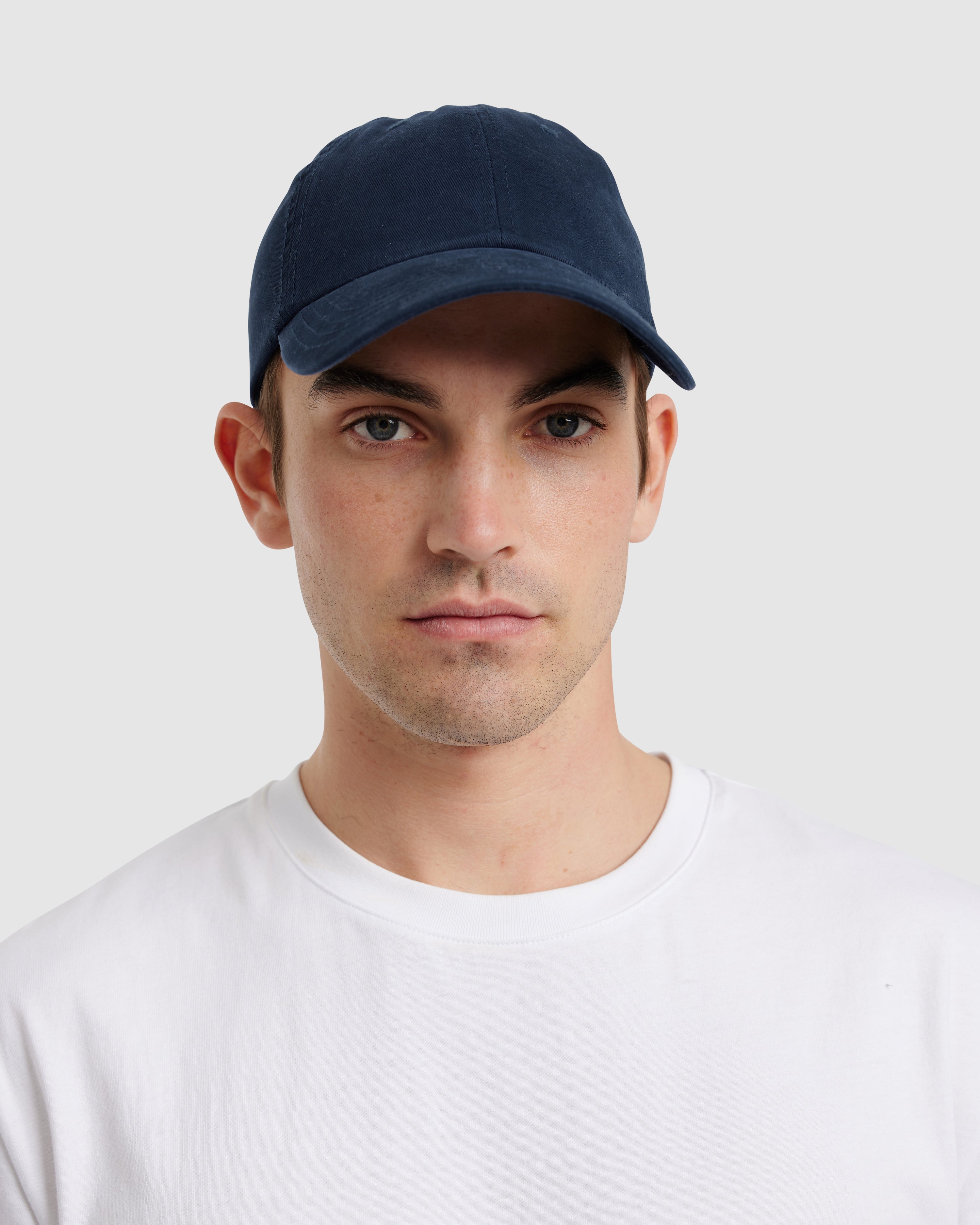 Cotton Twill Cap Navy – Custom by ORTC